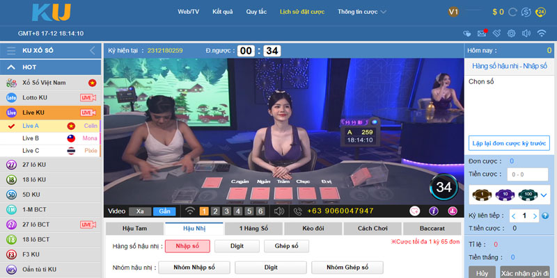 Live bet Ku11 là gì? Hướng dẫn chơi Live bet tại Ku11.To 2 Hướng dẫn chơi Live bet tại Ku11