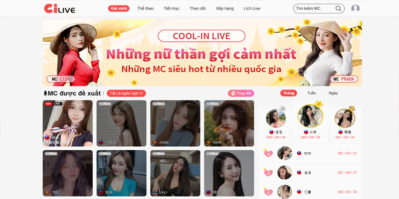Cool in Live Ku11 nơi trò chuyện cùng các nữ thần gợi cảm 1 Đôi nét về Cool in Live Ku11